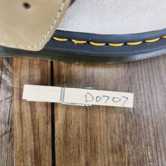Dr. Martens Jorge II Mens Sz 11 Beige Slingback Boho Granola Preppy Mules Shoes
